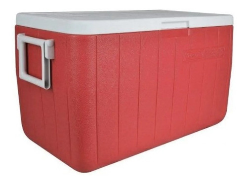 Conservadora Coleman Beach 48 Qt 4 Dias Heladera Termica Color Rojo