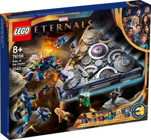 Brinquedo Lego Marvel Os Eternos A Ascensao Dos Domo 76156