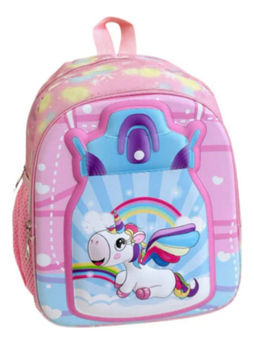 Mochila Infantil Impermeable Super Divertida