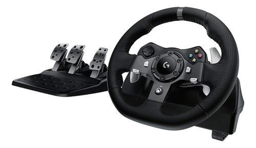 Logitech G920 Driving Force Volante De Carreras Y Pedales