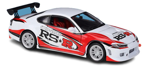 Nissan Welly 1:24 Silvia S15 A-miniatura De Metal Con Luz