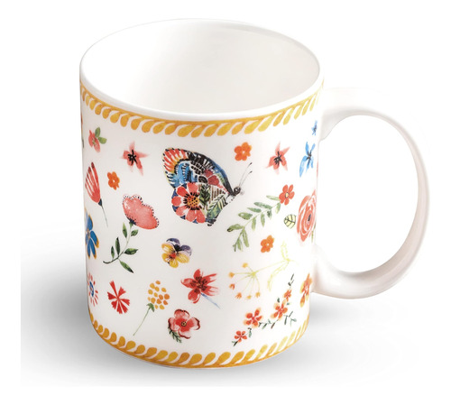 Maison D Hermine Florals - Taza De Café De Porcelana Fina Co