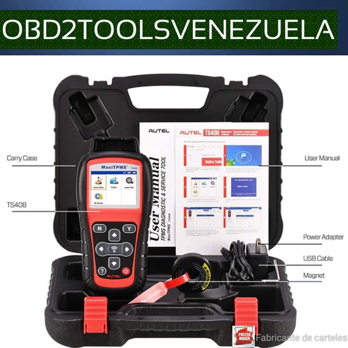 Imagen 1 de 4 de Maxitpms Ts408 Programador Tpms Multimaracas