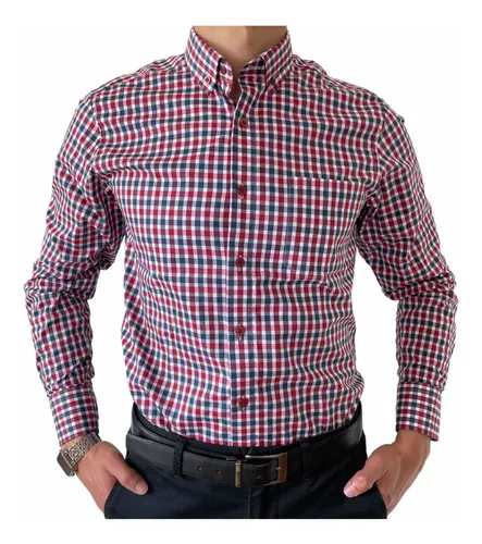 Camisa Cuadros Hombre Slim Fit - Las Vegas