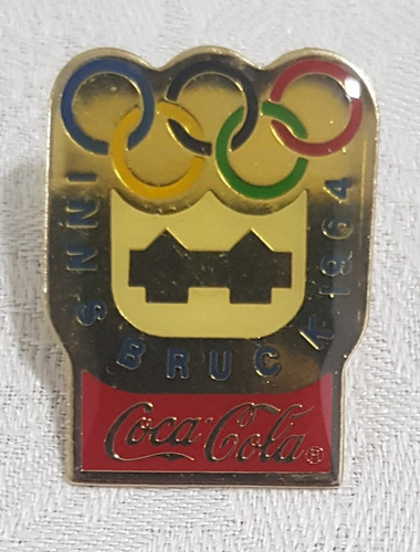 Pin Coca Cola Innsbruck 64 Olimpiadas Invierno Coleccion G15