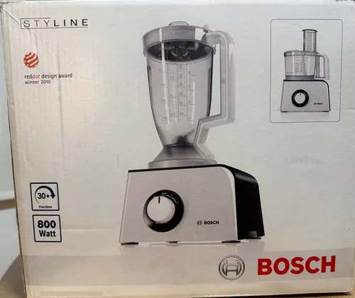 Multiprocesadora Bosch Styline Mcm4 800w Blanca Y Negra 220v Blanco (Usado)