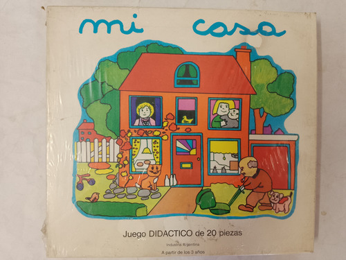 Juego De Mesa Didáctico Mi Casa Zona Retro Juguetería