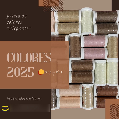 Hilo Gütermann Maralón ¡colores 2025! Paleta De Colores Elegance