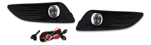 Juego Faros Auxiliares Antiniebla Para Ford Fiesta 2013 Ds