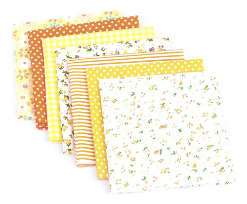 Juego De Tela De Algodón Con Estampado Floral Para Bricolaje