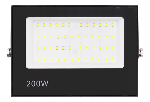 Kit 5 Refletor Led Refletor 200w Holofote Bivolt Prova Dágua