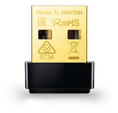 Adaptador Placa Micro Wifi Wireless Usb Tp-link Tl-wn725