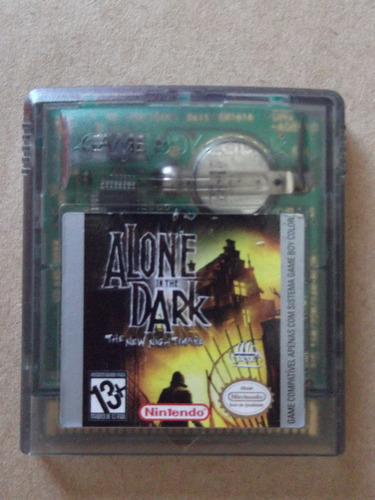 Cartucho Alone In The Dark ( Original Game Boy Color )