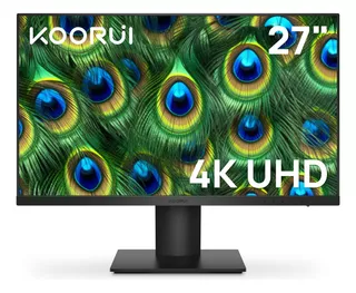 Monitor 4k 27 Koorui, Uhd, Ips, Vesa, Hdr10, Negro