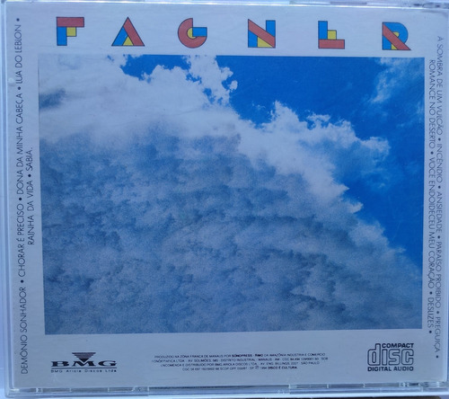Cd Fagner - Romance No Deserto 1987