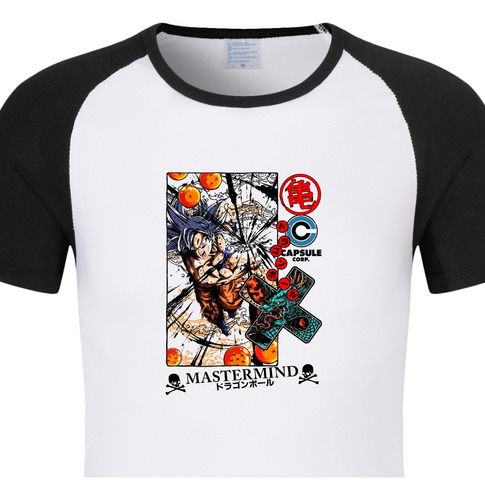 Camisa Camiseta Anime Dragon Ball Goku Kamehameha Otaku Nerd