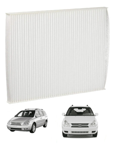 Filtro Cabina Para Kia Carnival Motor 2.9 Año 2007-2011