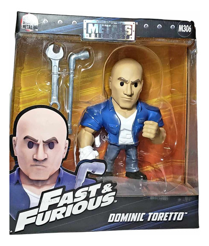 Muñeco Dominic Toretto Fast & Furious Nuevo