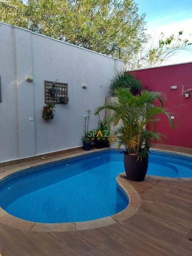 Imagem 13 de 15 de Sobrado Em Condomínio Fechado - Planejado E Com Piscina - Ca0395