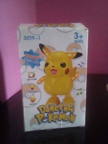 Imagen 3 de 5 de Pikachu Bailarín De Juguete - 9/10 En Caja Orginal