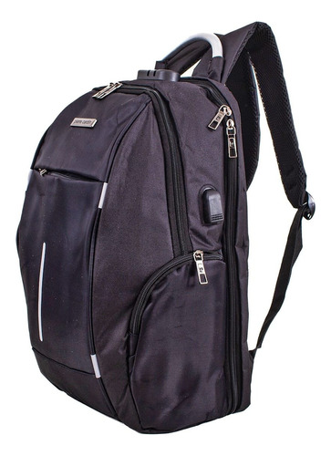 Mochila Porta Notebook Pierre Cardin Original Viaje Pc-1018