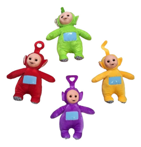 Teletubbies Bonecos Kit Com 4 Pelucias