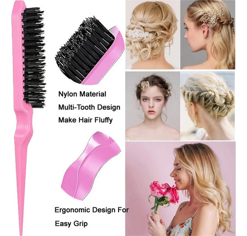 Set Of Combs For Combing And Braiding Hair,ten-piece Suit