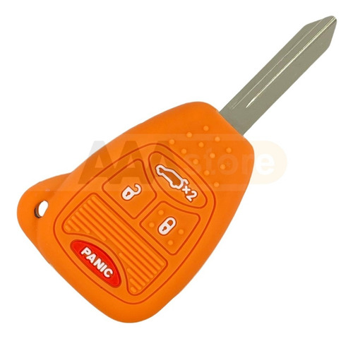 Capa Protetora De Silicone Para Chaves Chrysler Jeep Dodge,