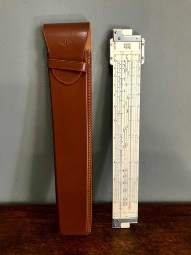 Regla De Cálculo Vintage Año 1961 Scientific Instrumento Co (Usado)