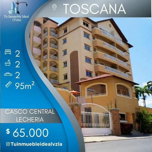 Imagen 1 de 8 de Vende Apto. Resd. Toscana 95m² 2 Hab 2pe Piscina Lechería