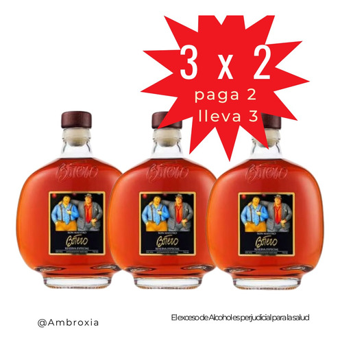 Ron Maestro Botero 3x2 Pack - mL a $347