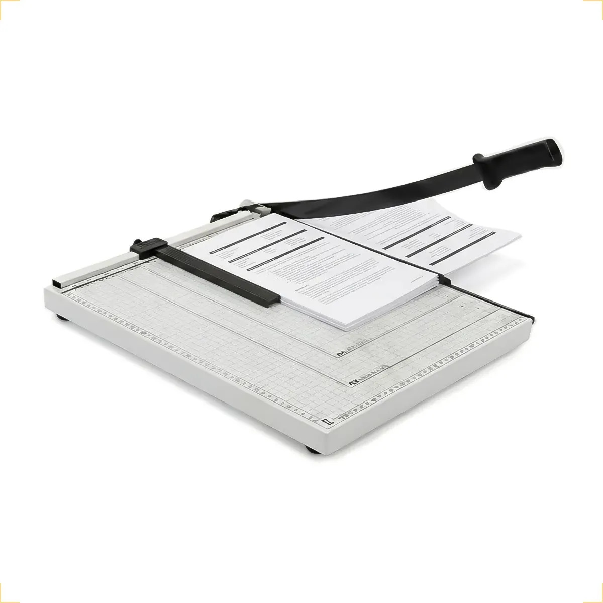 Guilhotina Papel A4 30cm 10 Folhas com Trava Corte