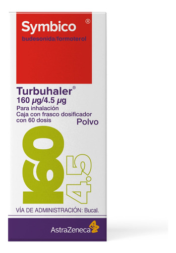 Symbicort Turbuhaler Frasco 160/4.5ug 60 Dosis