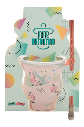 Imagen 5 de 10 de Kit 12 Mate Bombilla Set Regalo Artentino Oferta Por Mayor