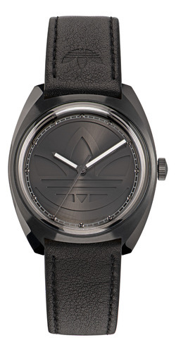 Reloj De Pulsera adidas Unisex Aofh225142i Negro Color de la correa Gris espacial