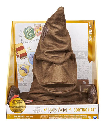 Sombrero Seleccionador Con Sonido Harry Potter Original