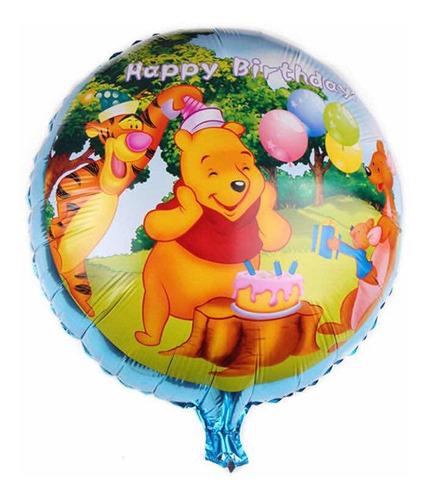 Globos Redondos Winnie Pooh