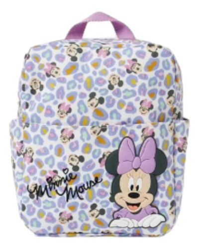 Mochila Mickey & Minnie Mouse © Disney Kinder O Primeros Años De Escuela
