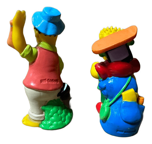 Homero Y Bart Simpson Los Simpson Tcffc Fox 1990 (Usado)