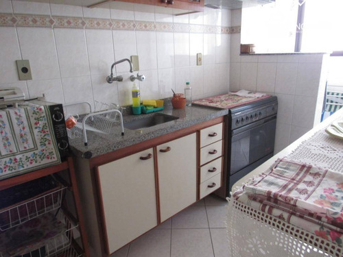 Apartamento Com 1 Dormitório À Venda, 56 M² Por R$ 170.000,00 - Vila Guilhermina - Praia Grande/sp - Ap8062