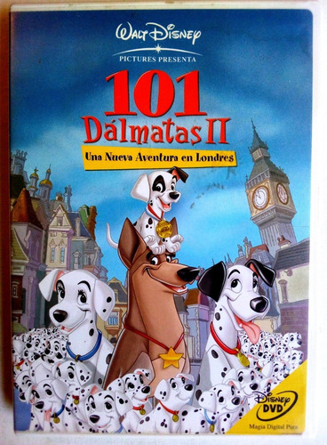 101 Dálmatas 1 & 2 Disney Dvd (Usado)