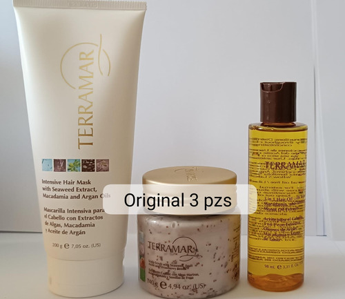 Mascarilla+exfoliante Capilar+oleo 3en1 98 Ml Terramar