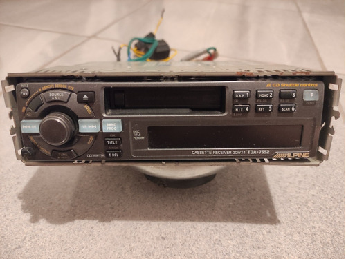 Estereo De Casette Alpine Tda-7552