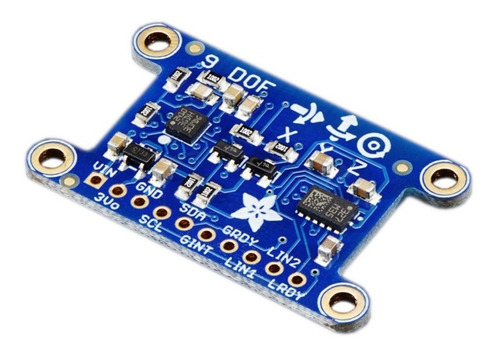 Adafruit 9-dof Imu Breakout - L3gd20h + Lsm303
