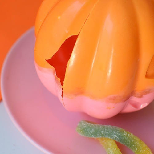 Imagen 4 de 5 de Set De 2 Moldes Placas Calabaza Halloween Piñata Parpen