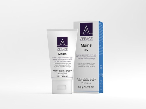 Cepage Mains Crema Reparadora Anti-age Para Manos 50g