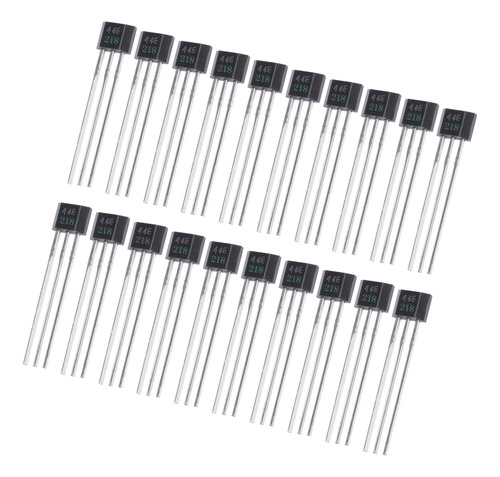 20 Sensores De Efeito Hall To-92ua 44e Portáteis Compactos