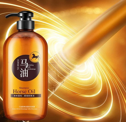 Shampoo Hidratante Flexível Com Óleo Cavalo 300 Ml