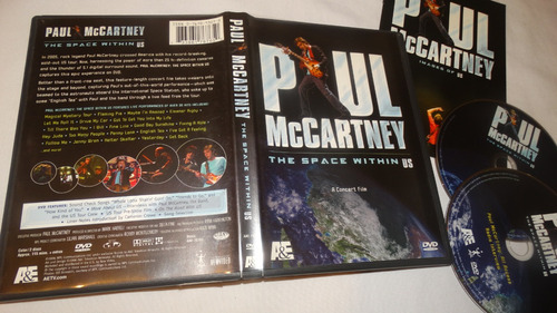 Paul Mccartney Dvd  The Space Within Us (cd + Dvd  A&e Tele