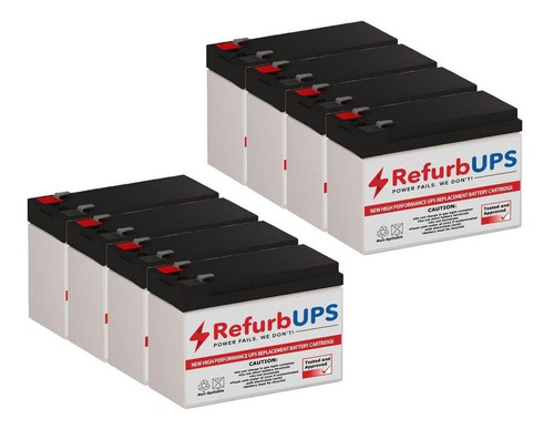 Refurbups Kit Repuesto Bateria Para Powerware